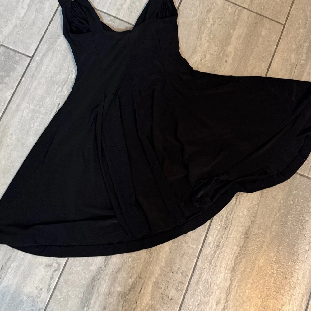 NWOT Norma Kamali Little Black Dress - Picture 8 of 9